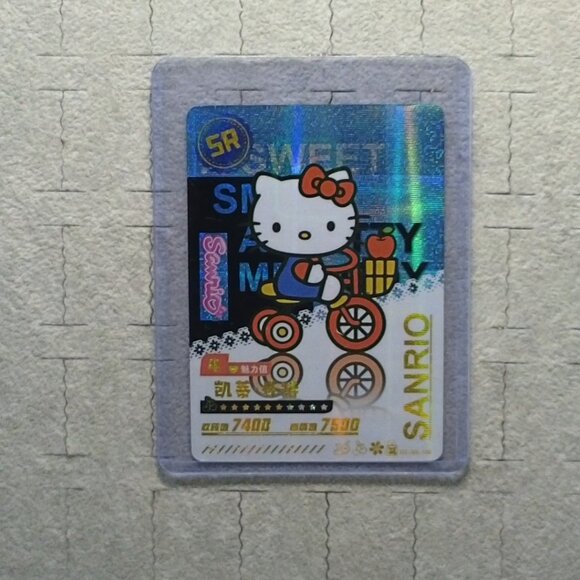 Sanrio Character Hello Kitty Wave 6 Booser Set - 13 Piece With Top Load Sleeve - Picture 10 of 16
